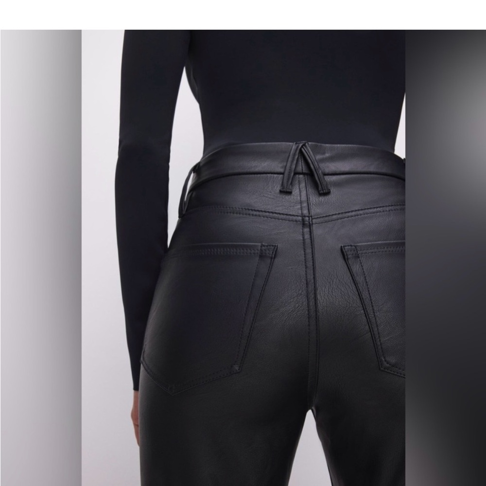 Good American Good Boy Faux Leather Pants 8 / 29